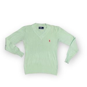Womens Cashmere Polo Sweater